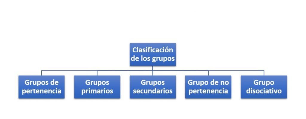 Clasificación de los grupos