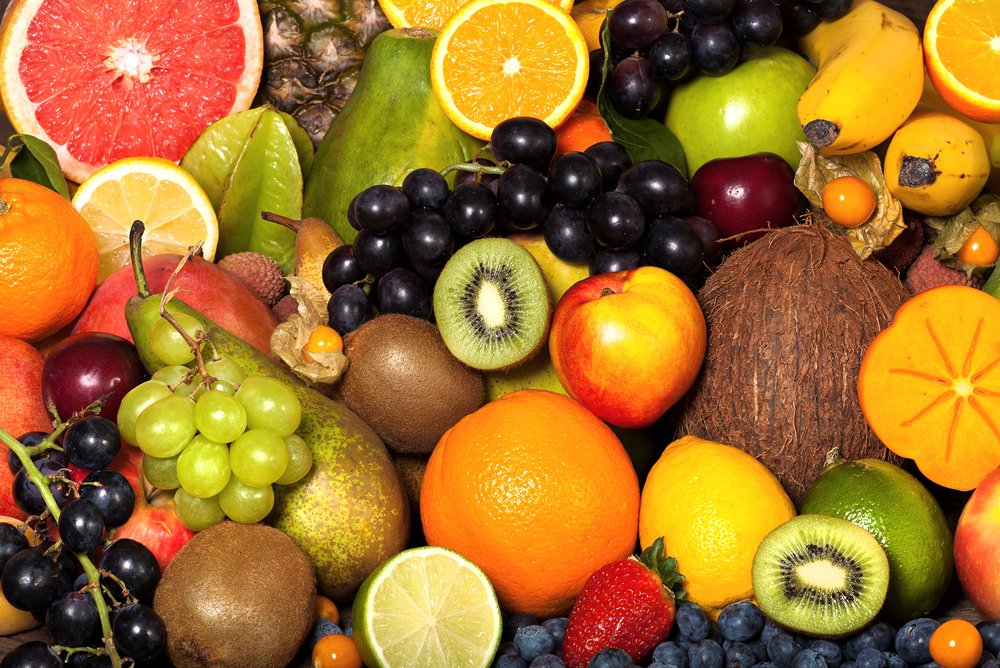 frutas ejemplos de Carbohidratos 