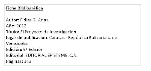 ficha bibliográfica de un solo autor