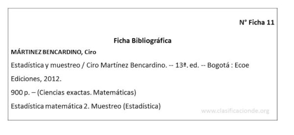 fichas bibliográficas,