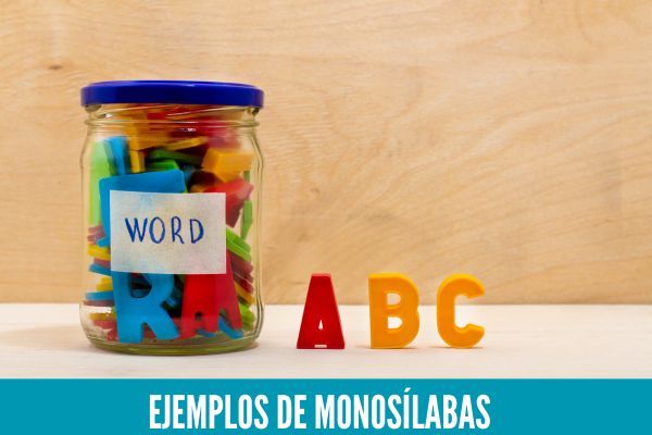 ejemplos de monosílabas