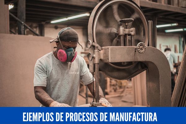ejemplos de procesos de manufactura