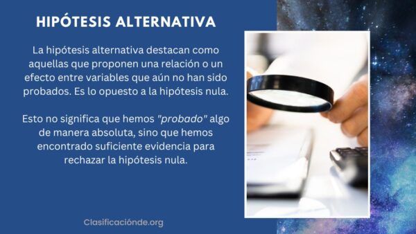 Ejemplos de Hipótesis Alternativa