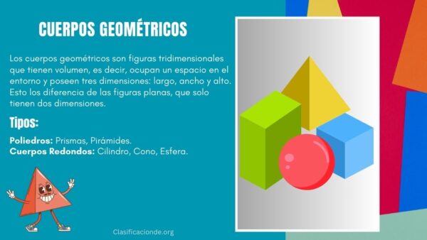 Clasificación de los Cuerpos Geométricos