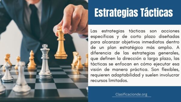 Ejemplos de Estrategias Tácticas