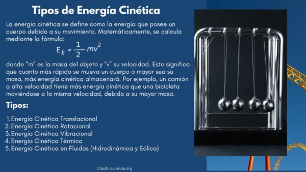 Tipos de Energía Cinética