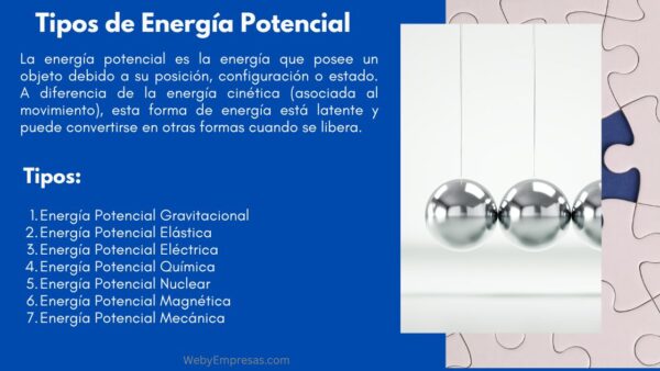 Tipos de Energía Potencial