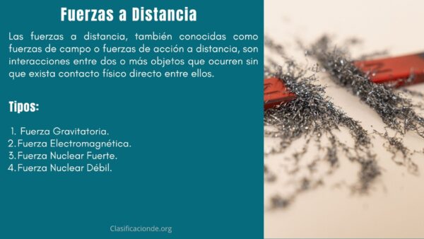 Tipos de Fuerzas a Distancia