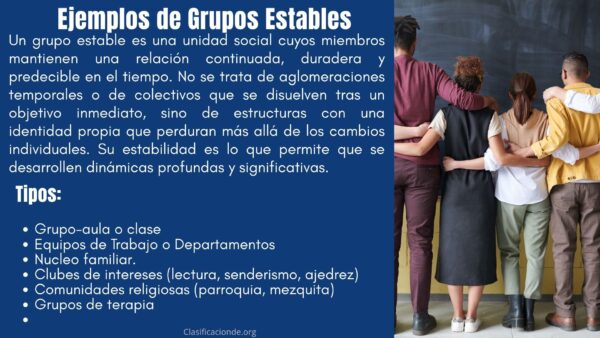 Ejemplos de Grupos Estables