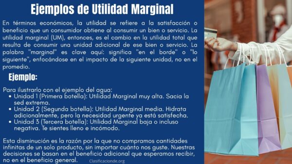 Ejemplos de Utilidad Marginal