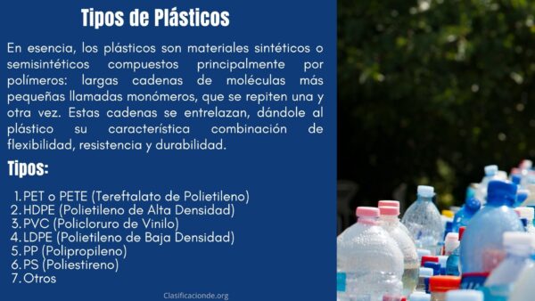 Tipos de Plásticos