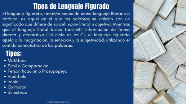 Tipos de Lenguaje Figurado