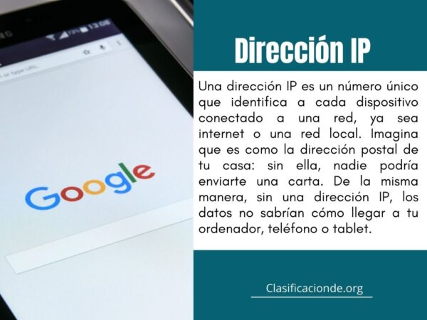 Tipos de dirección IP y su función en la red