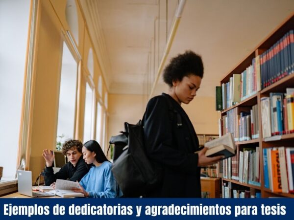 Ejemplos de dedicatorias y agradecimientos para tesis