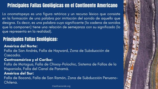 Principales Fallas Geológicas en el Continente Americano