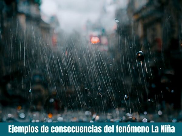 Ejemplos de consecuencias del fenómeno La Niña